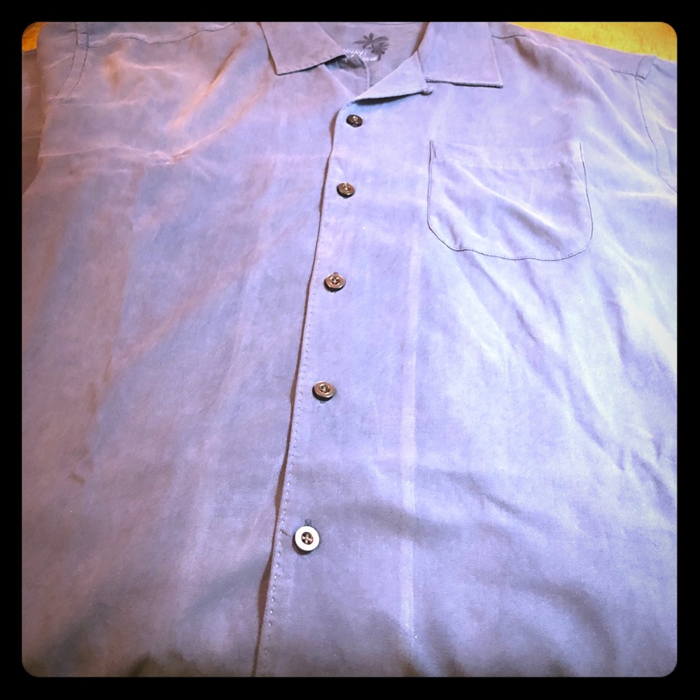 Tommy Bahama 100% Silk Fine Club Shirt